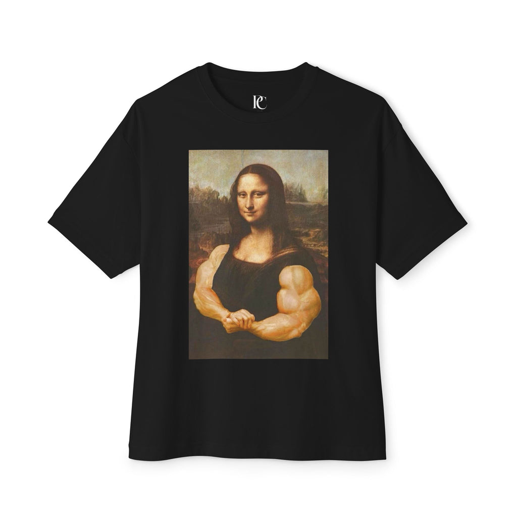Mona Lisa GainsTee — Unisex Oversized T-Shirt