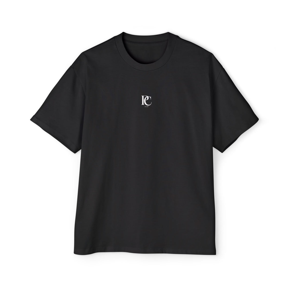 Be Original Oversized Tee — Black Graphic Men’s T-Shirt