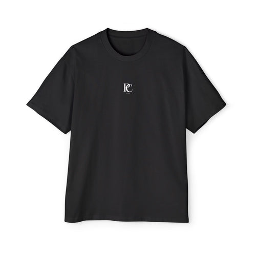 Be Original Oversized Tee — Black Graphic Men’s T-Shirt