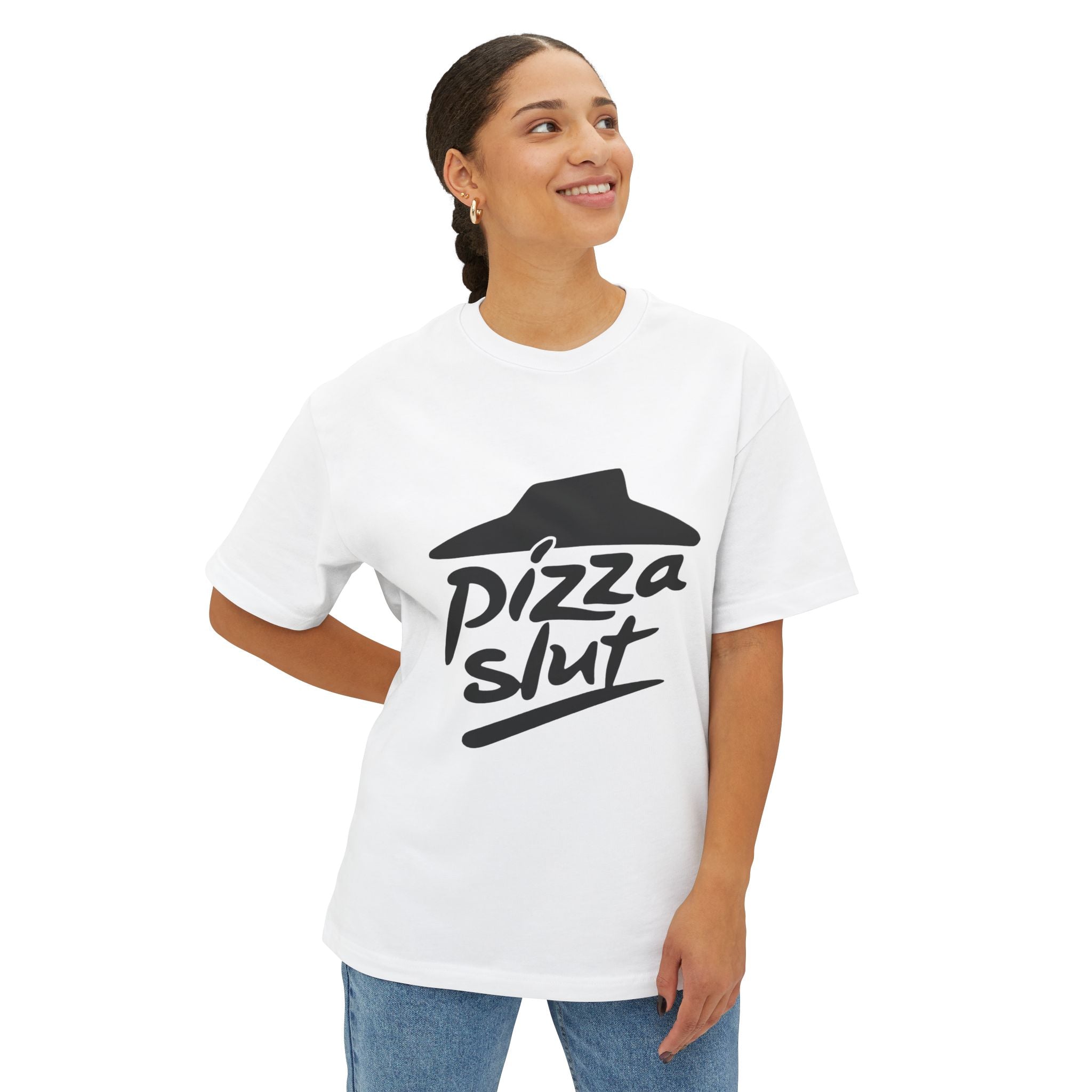 Pizza Slut oversized T-shirt