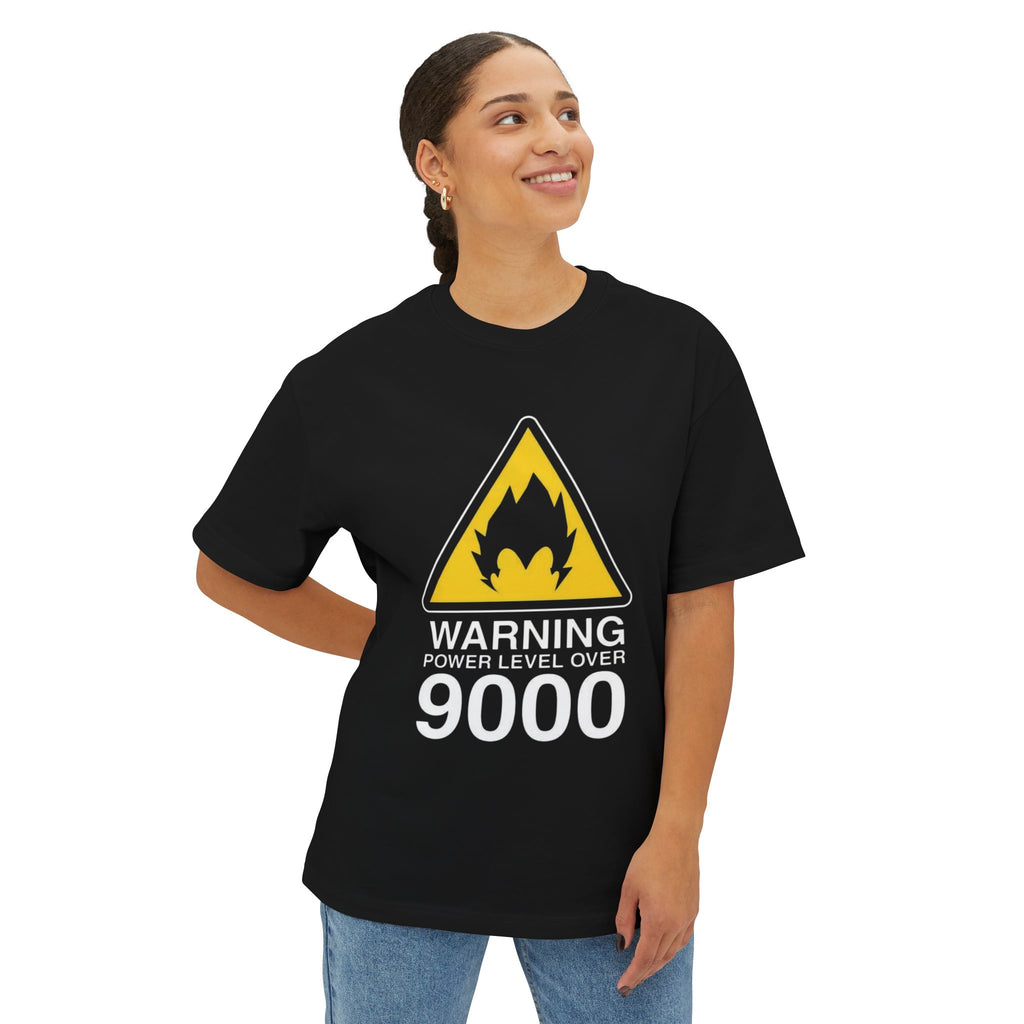 Power Level Warning — Oversized T-Shirt