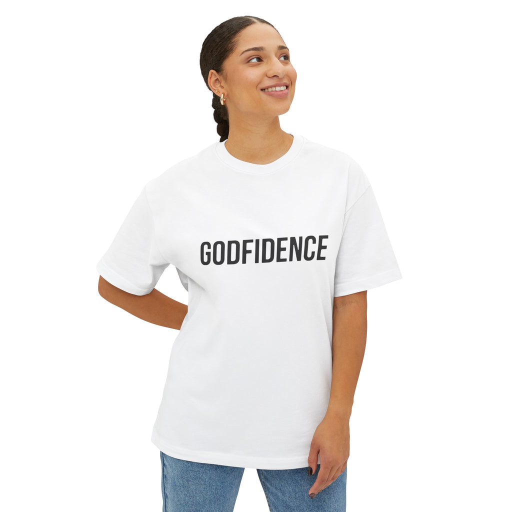 Godfidence Oversized Boxy Tee unisex