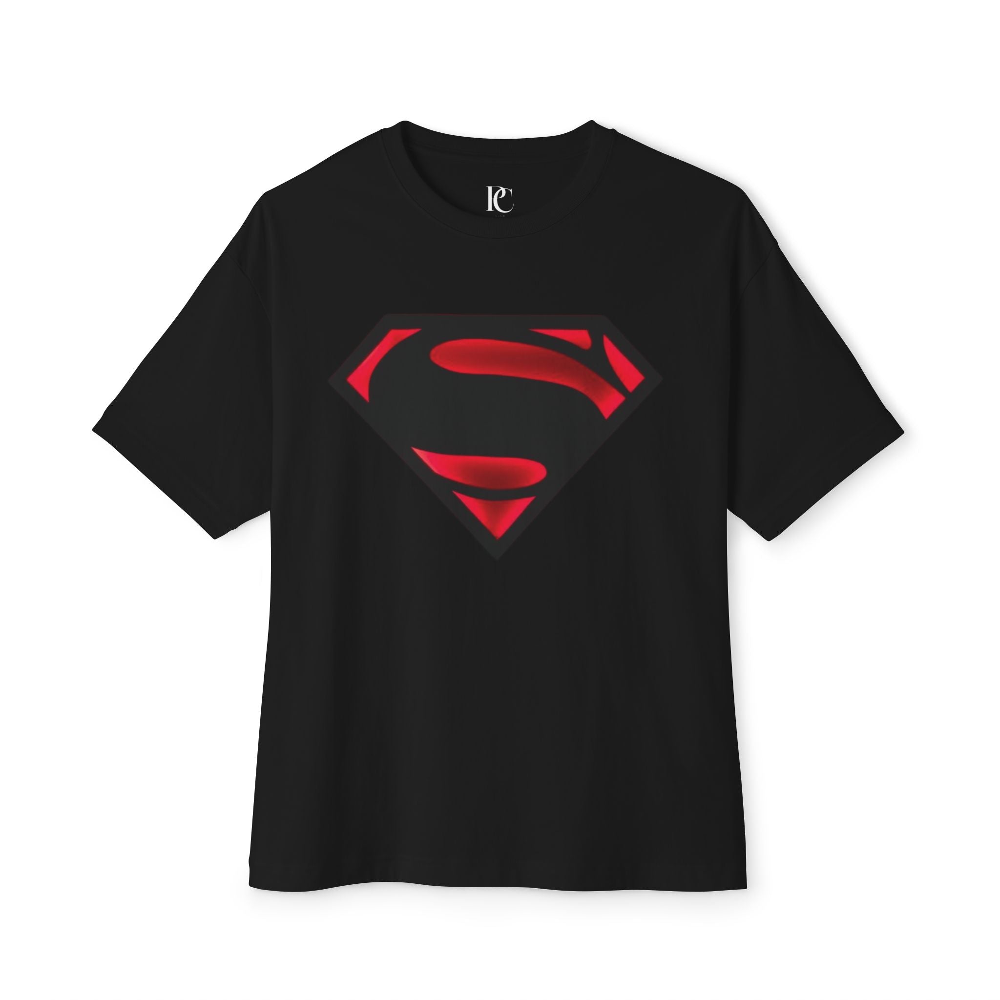 Superman — (Limited edition) Red Emblem Oversized T-Shirt