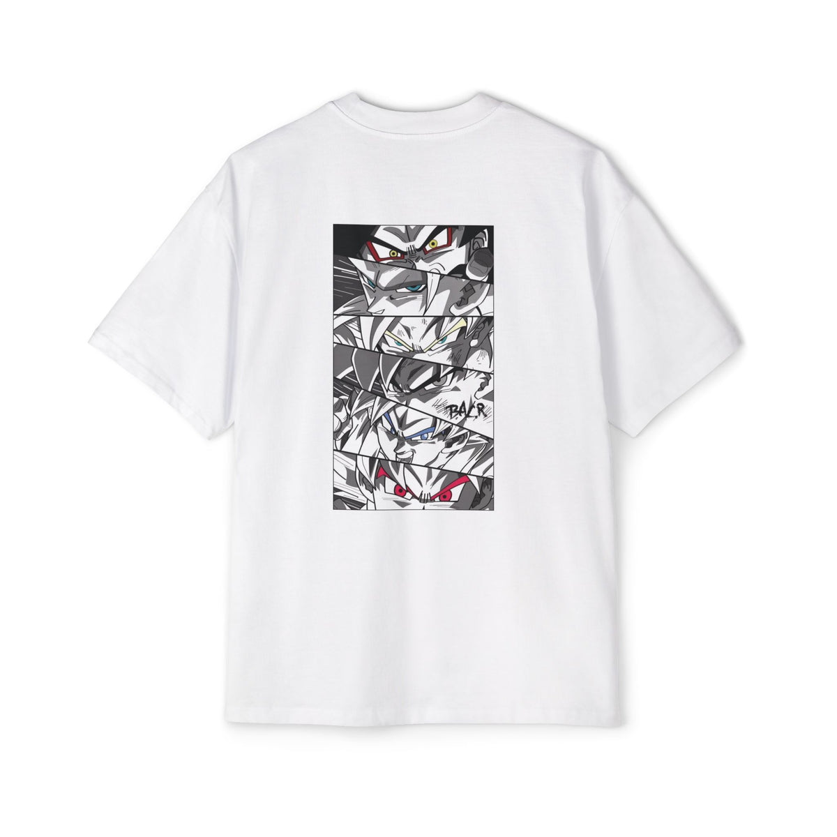 Eyes Of A Sayain- Men's Heavy Oversized Tee