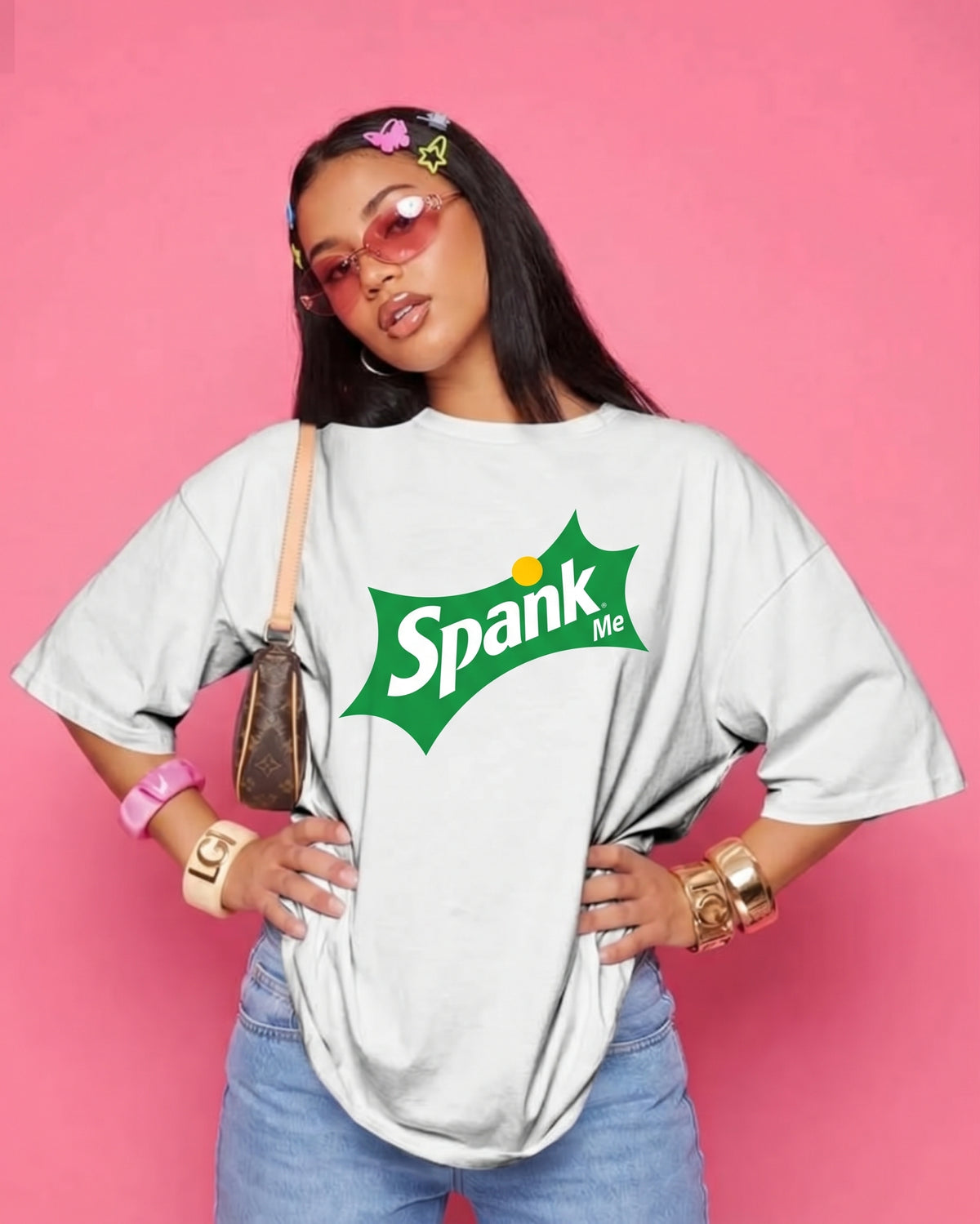 Spank Me — Oversized Boxy T-Shirt